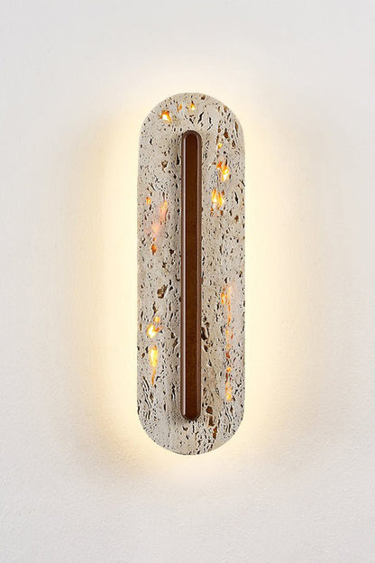 Travertine Slab Wall Sconce - view 13 | morylighting