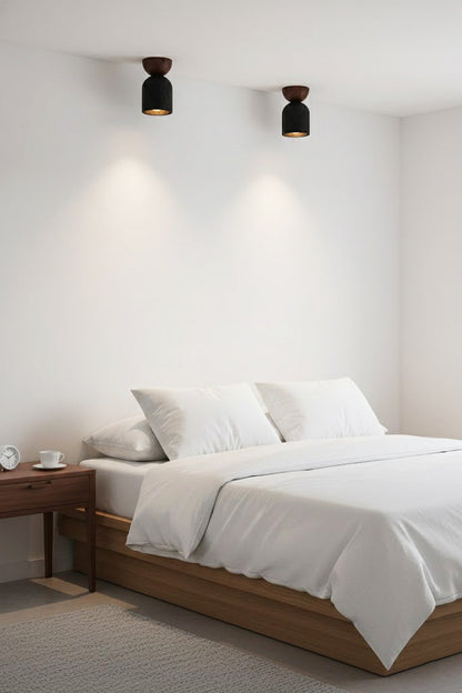 Travertine Stone Ceiling Light - view 9 | morylighting