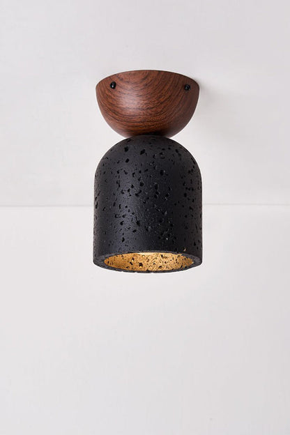 Travertine Stone Ceiling Light - view 11 | morylighting