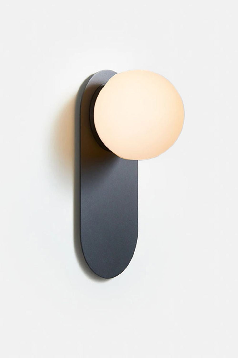 Flat Base Globe Sconce - morylighting