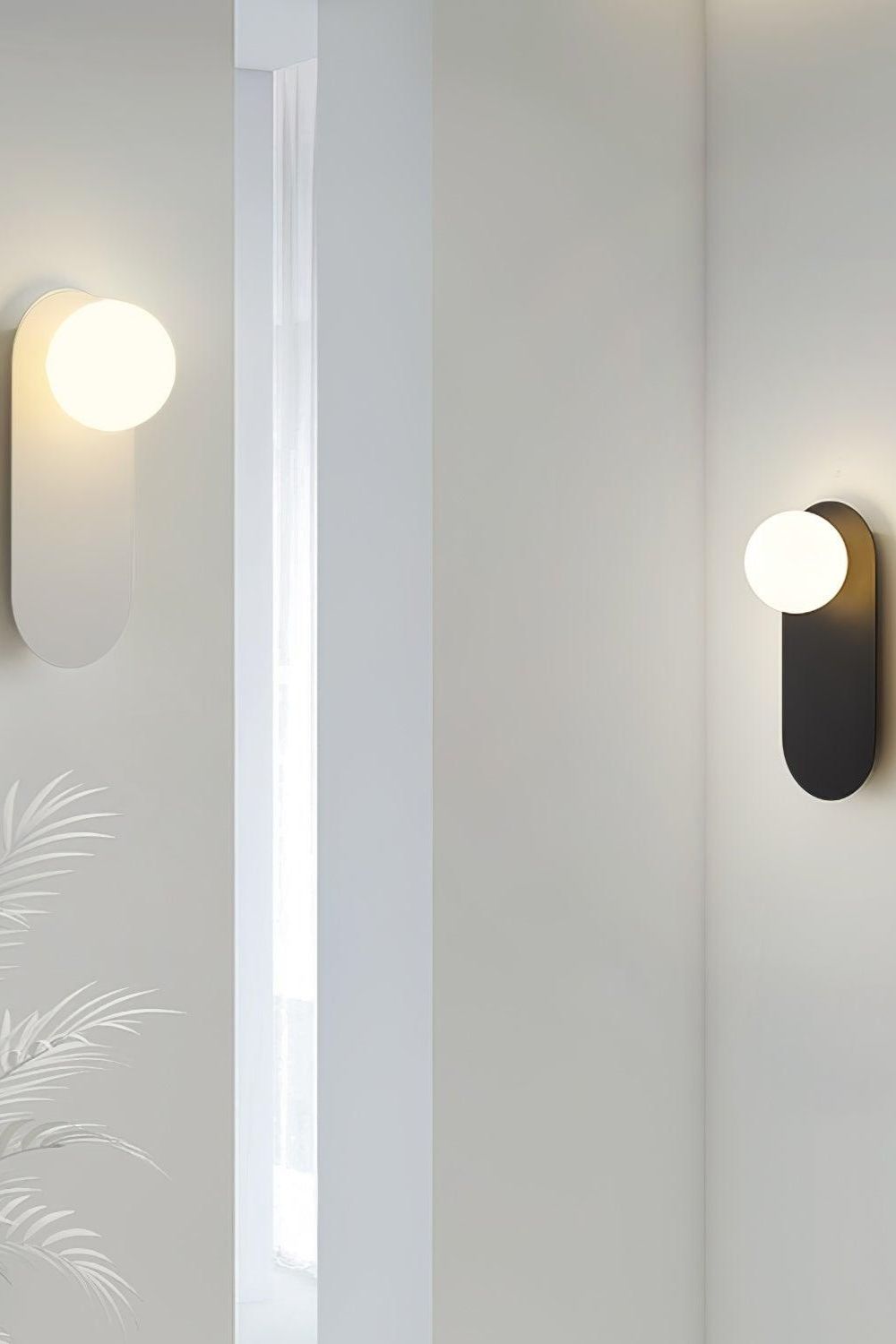 Flat Base Globe Sconce - morylighting