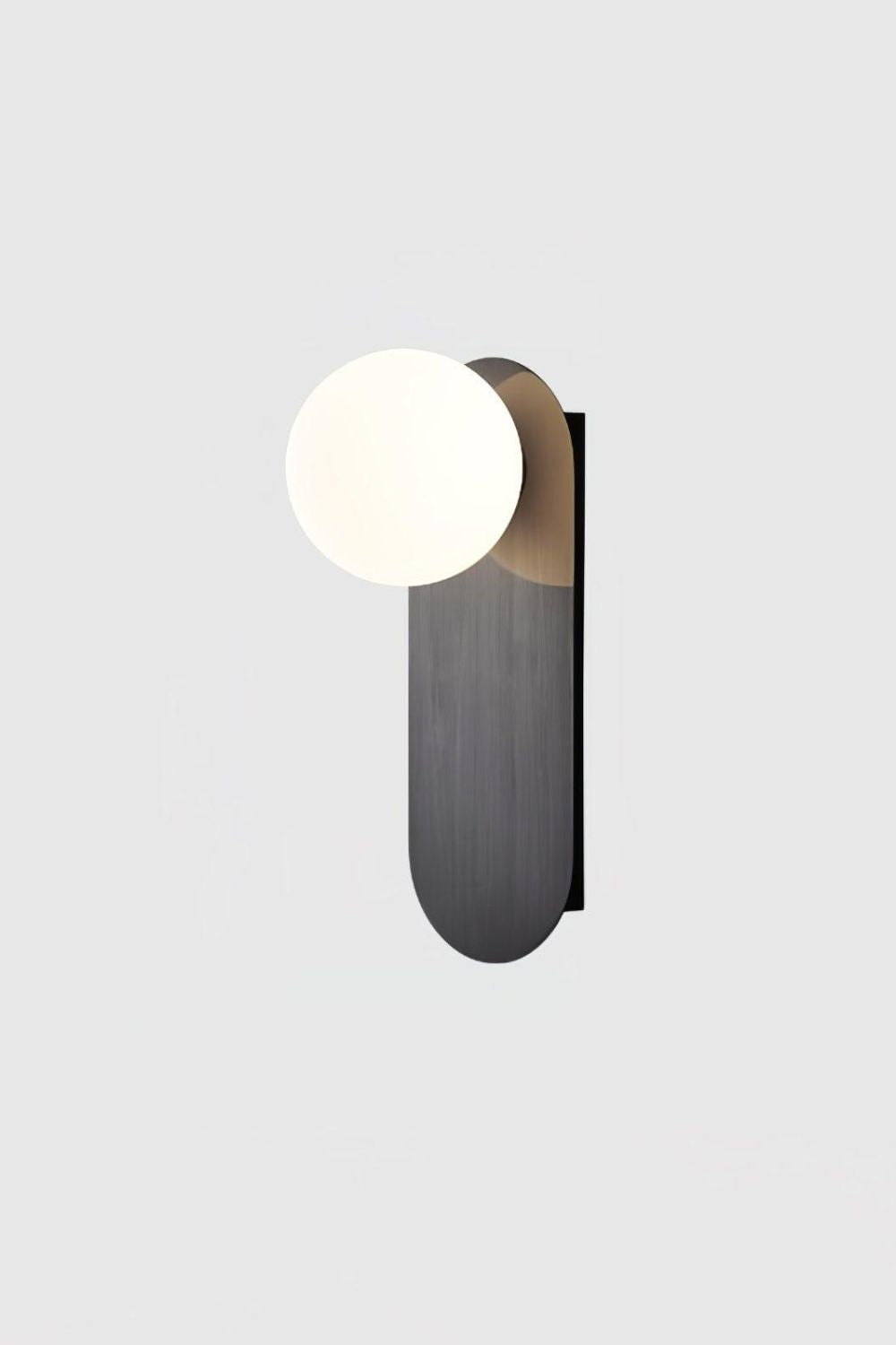 Flat Base Globe Sconce - morylighting