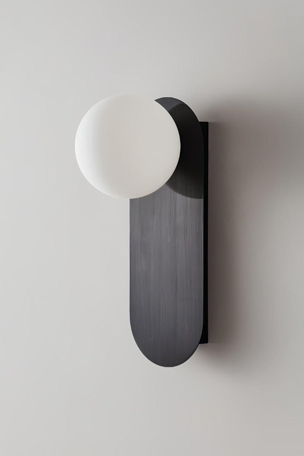 Flat Base Globe Sconce - morylighting