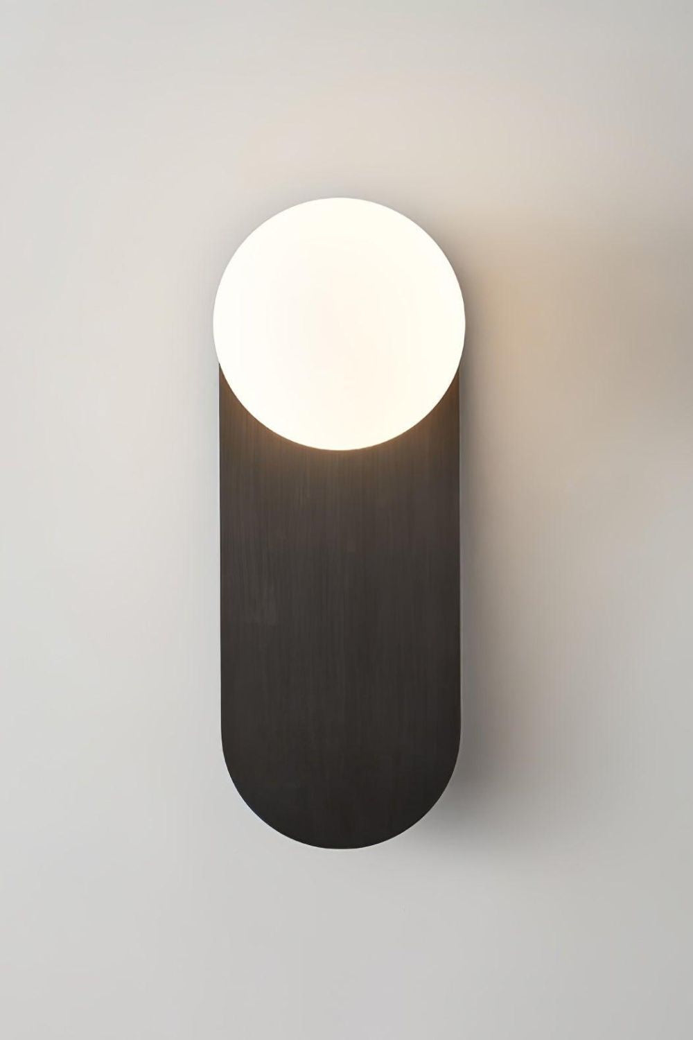 Flat Base Globe Sconce - morylighting