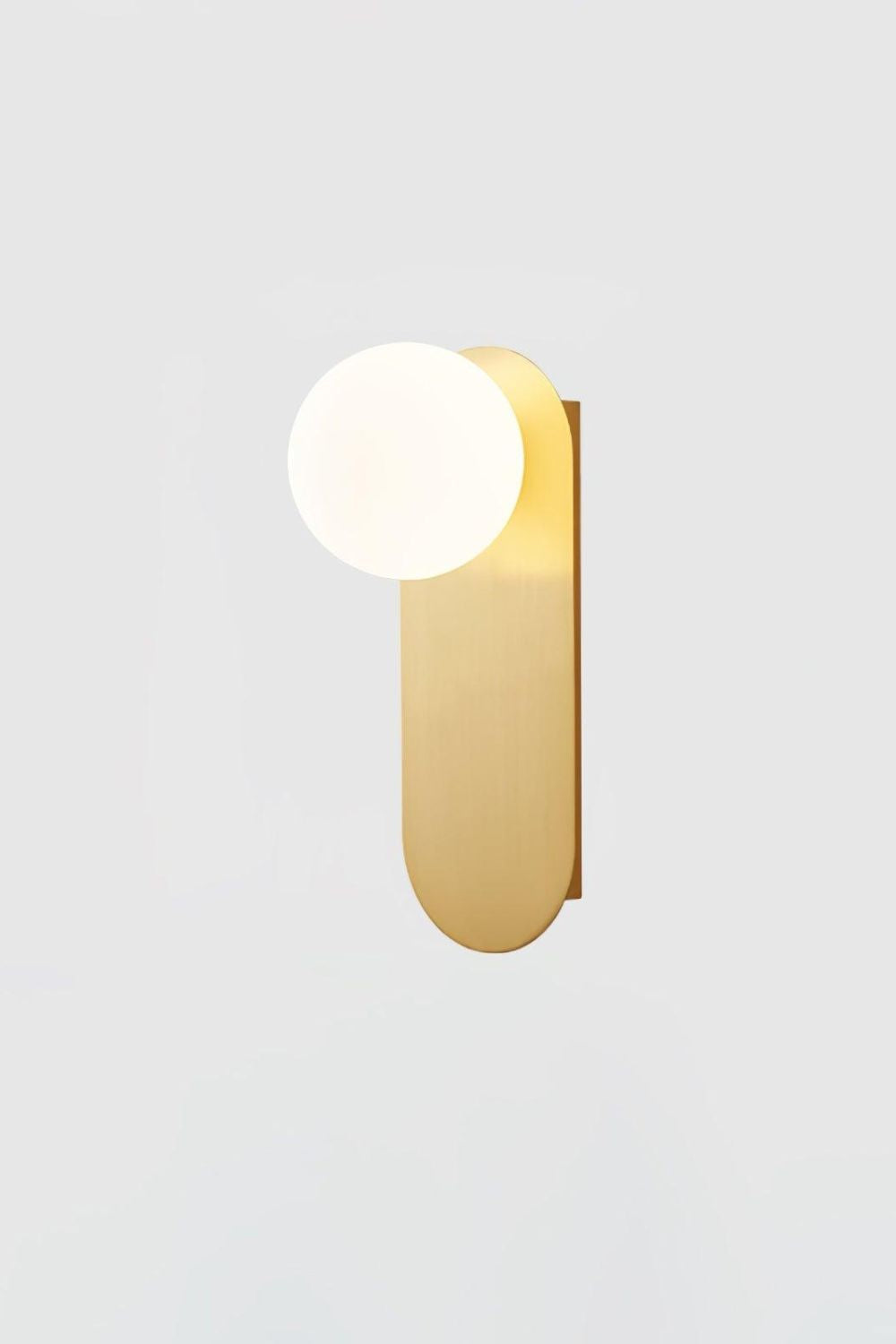 Flat Base Globe Sconce - morylighting