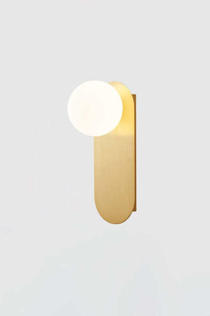 Flat Base Globe Sconce - morylighting