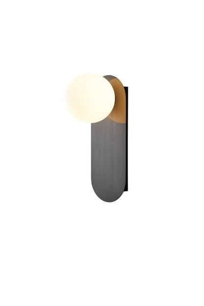Flat Base Globe Sconce - morylighting