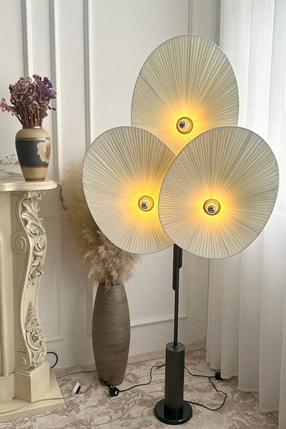 Triple Floral Floor Lamp - view 5 | morylighting