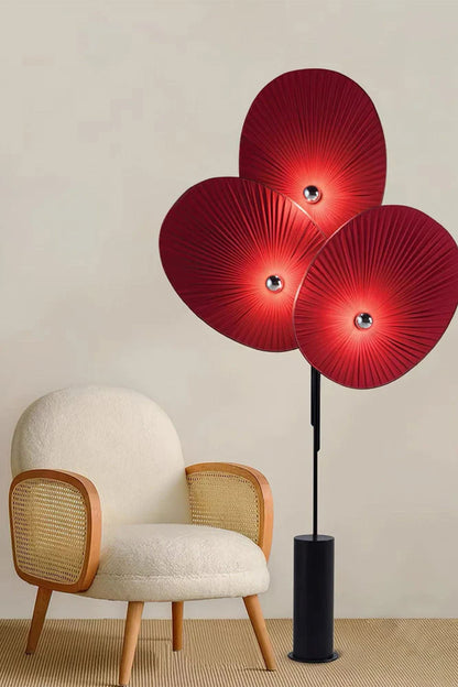 Triple Floral Floor Lamp - view 12 | morylighting