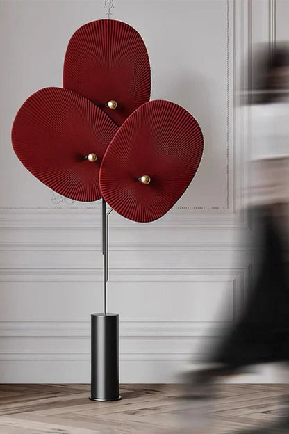 Triple Floral Floor Lamp - view 10 | morylighting