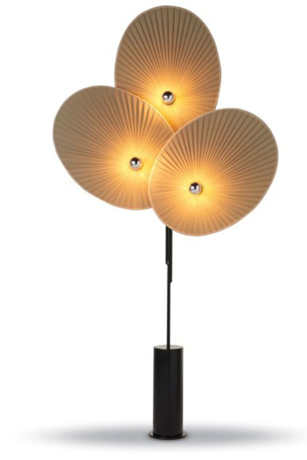 Triple Floral Floor Lamp - view 13 | morylighting