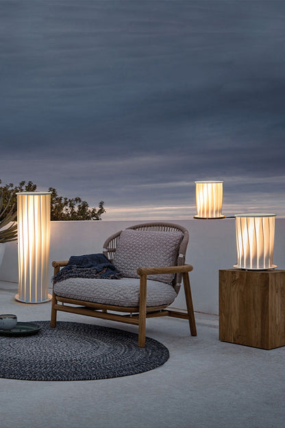 Twisted Acrylic Lantern Lawn Light - view 6 | morylighting