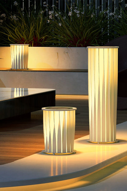 Twisted Acrylic Lantern Lawn Light - view 12 | morylighting