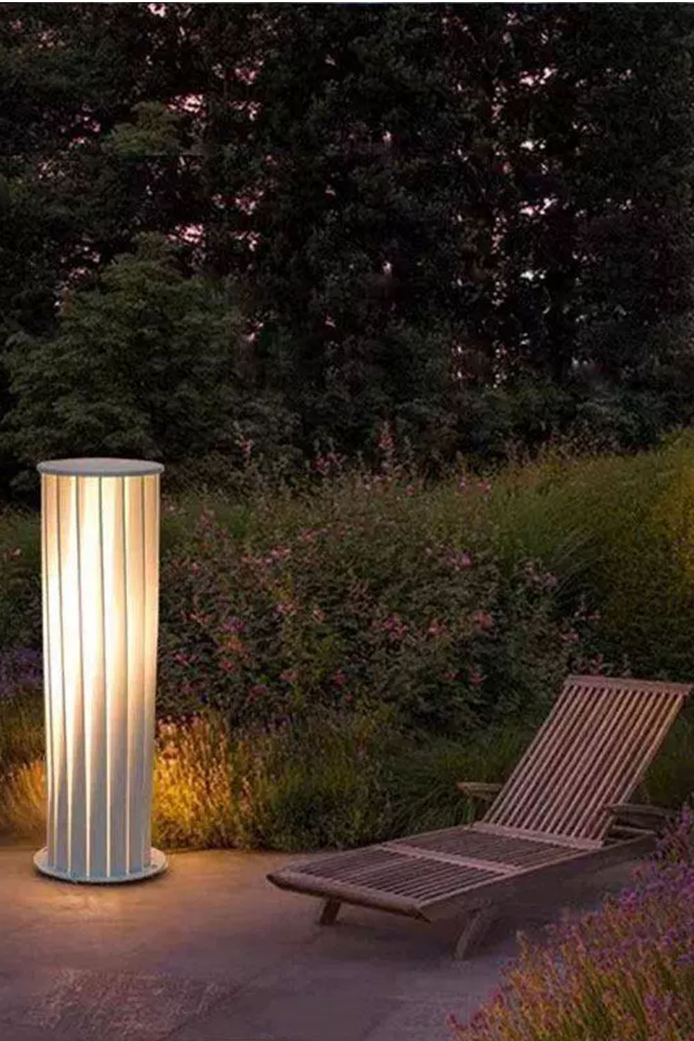Twisted Acrylic Lantern Lawn Light - view 5 | morylighting