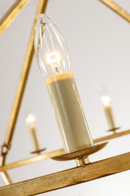 Two-Tiered Ring Chandelier - view 14 | morylighting