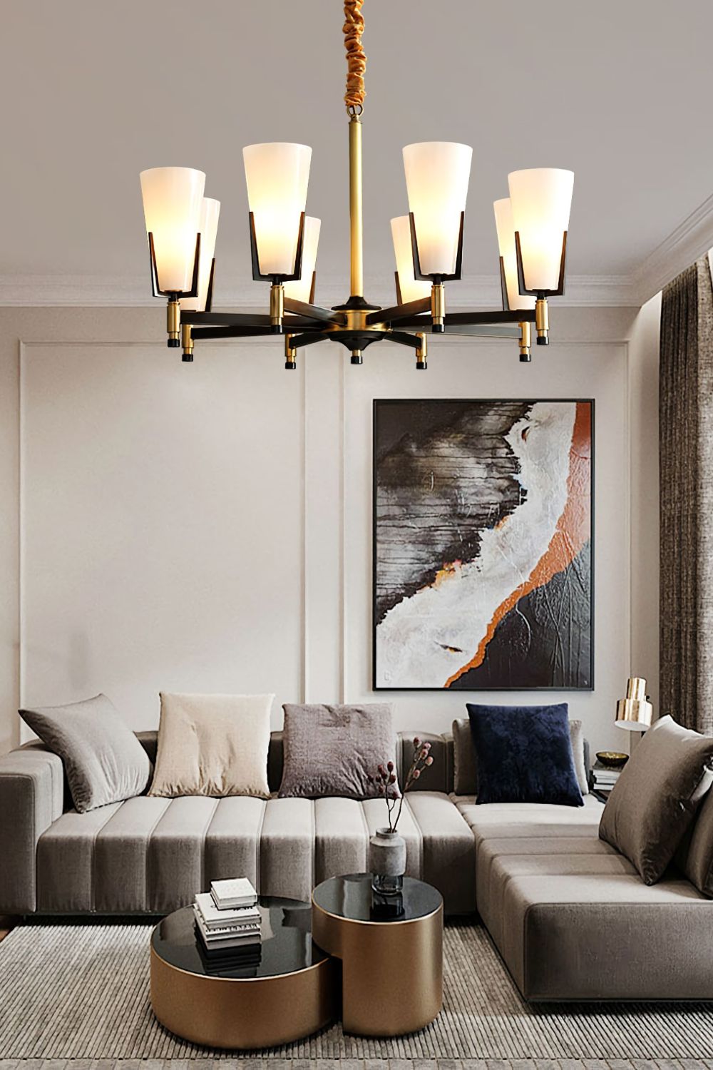Upton Chandelier - morylighting