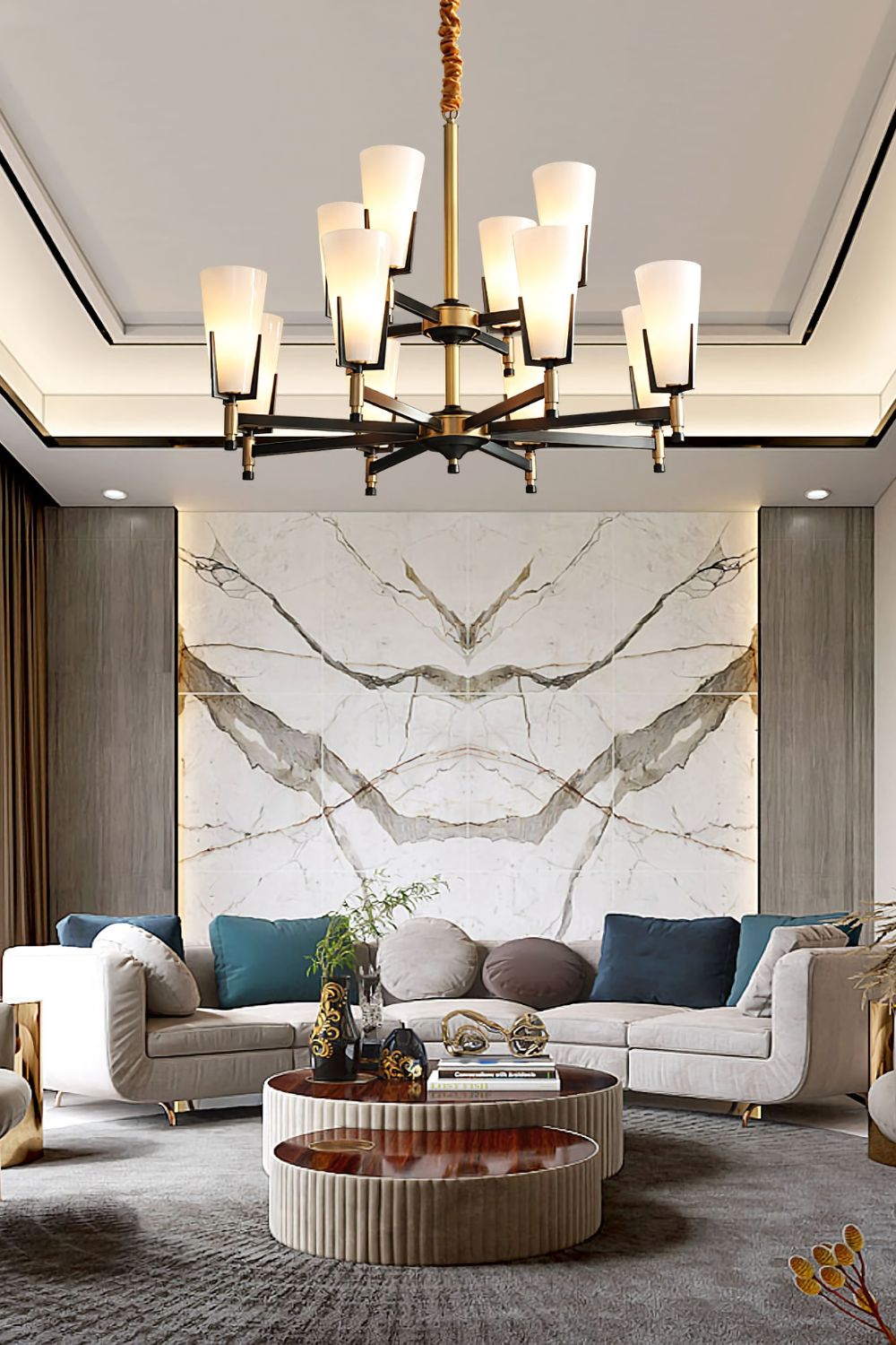 Upton Chandelier - morylighting
