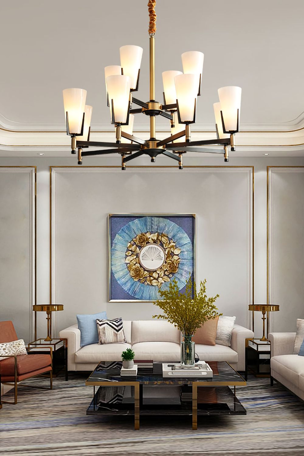 Upton Chandelier - morylighting
