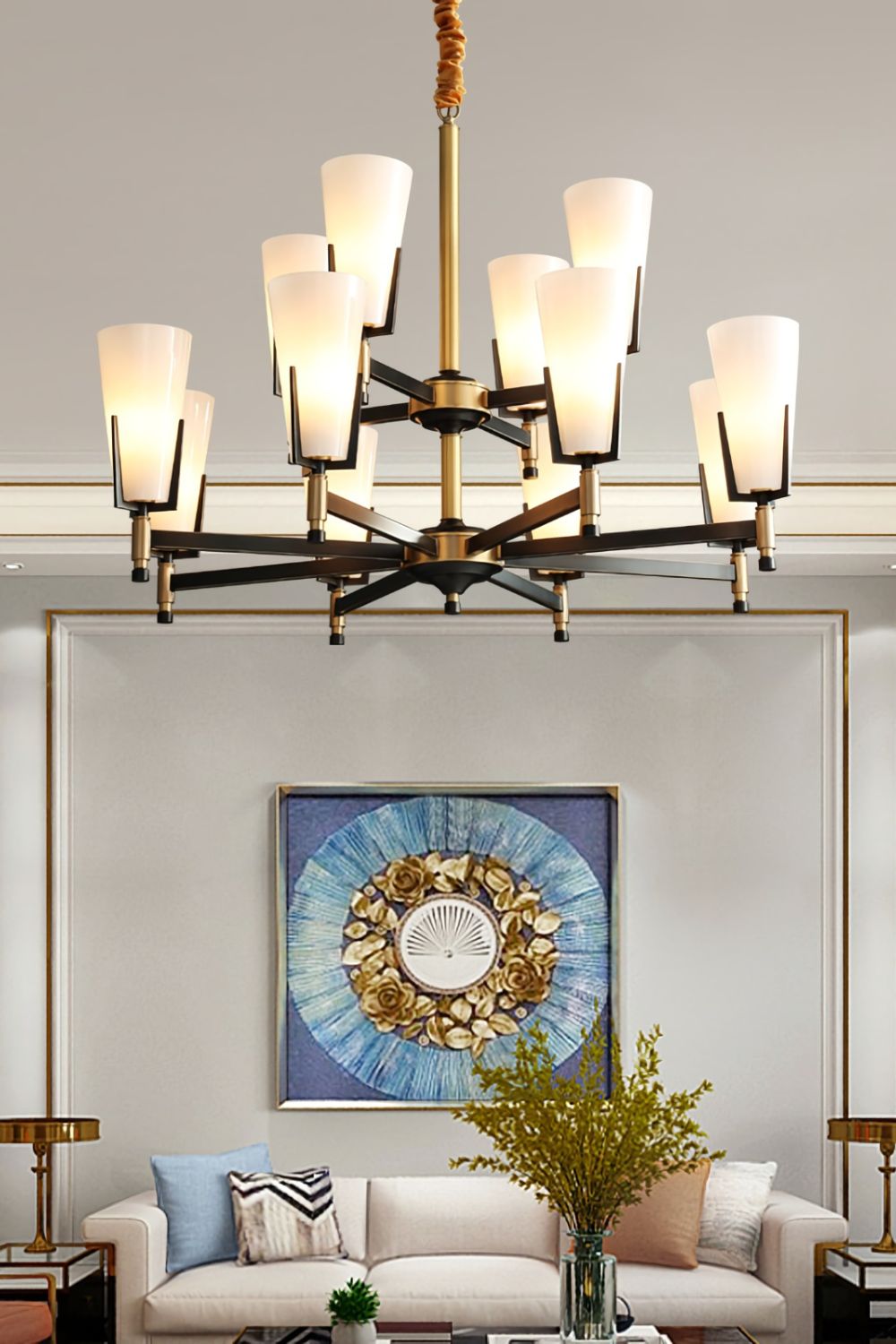 Upton Chandelier - morylighting