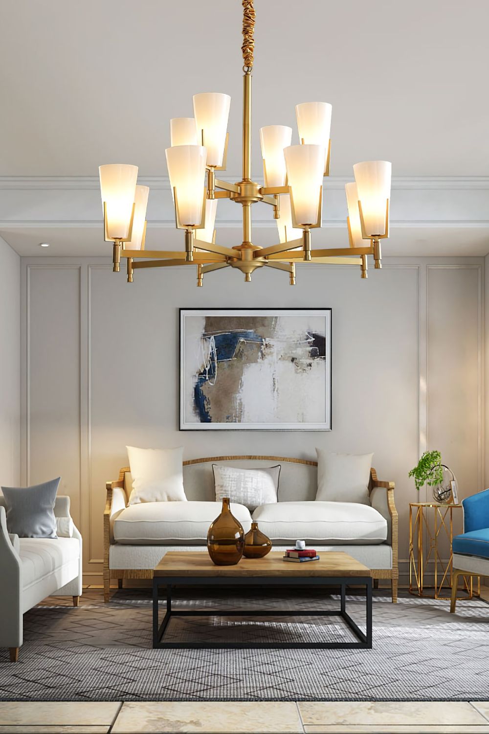 Upton Chandelier - morylighting