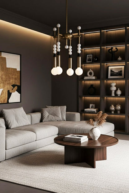 Urban Brass Pendant Light - view 6 | morylighting