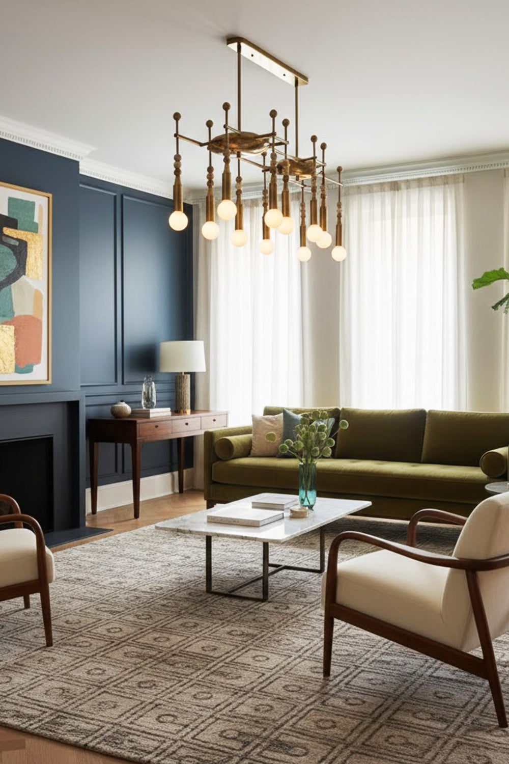 Urban Brass Pendant Light - view 5 | morylighting