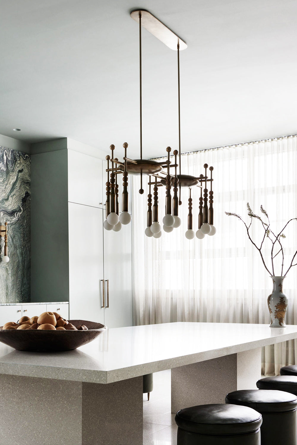 Urban Brass Pendant Light - view 8 | morylighting