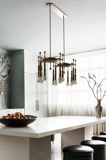 Urban Brass Pendant Light - view 8 | morylighting