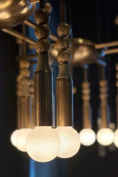 Urban Brass Pendant Light - view 14 | morylighting