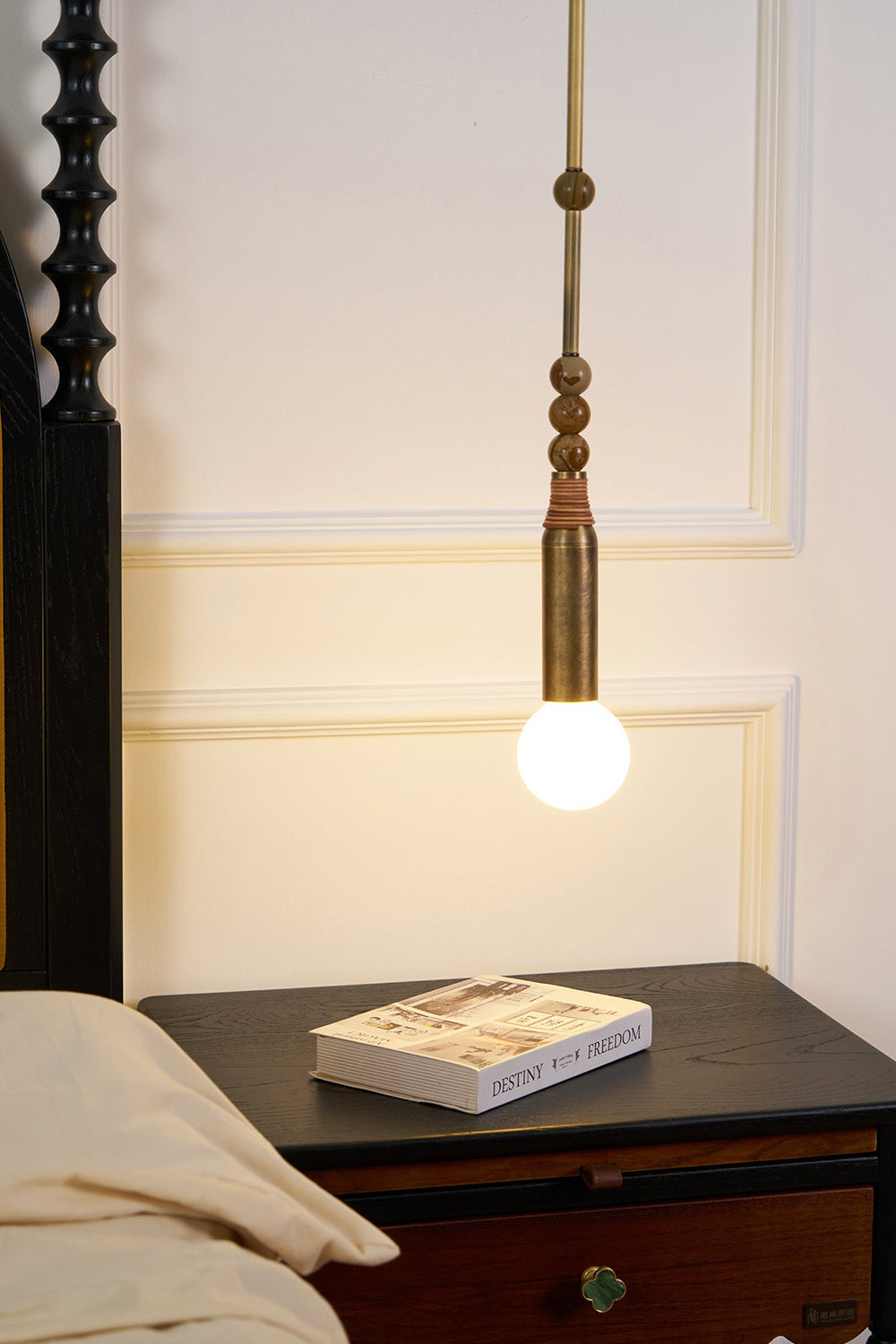 Urban Brass Pendant Light - view 3 | morylighting