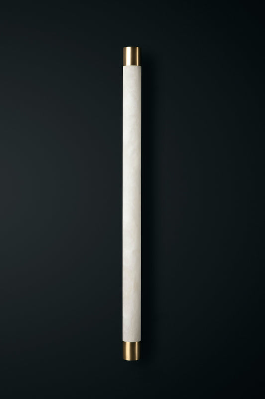 Levi Alabaster Wall Sconce 40"H