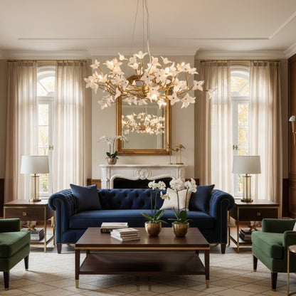 Veitchii Flower Branch Chandelier