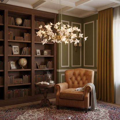 Veitchii Flower Branch Chandelier