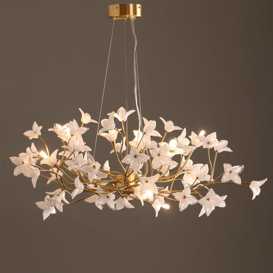 Veitchii Flower Branch Chandelier