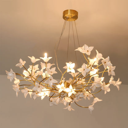 Veitchii Flower Branch Chandelier