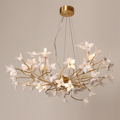 Veitchii Flower Branch Chandelier