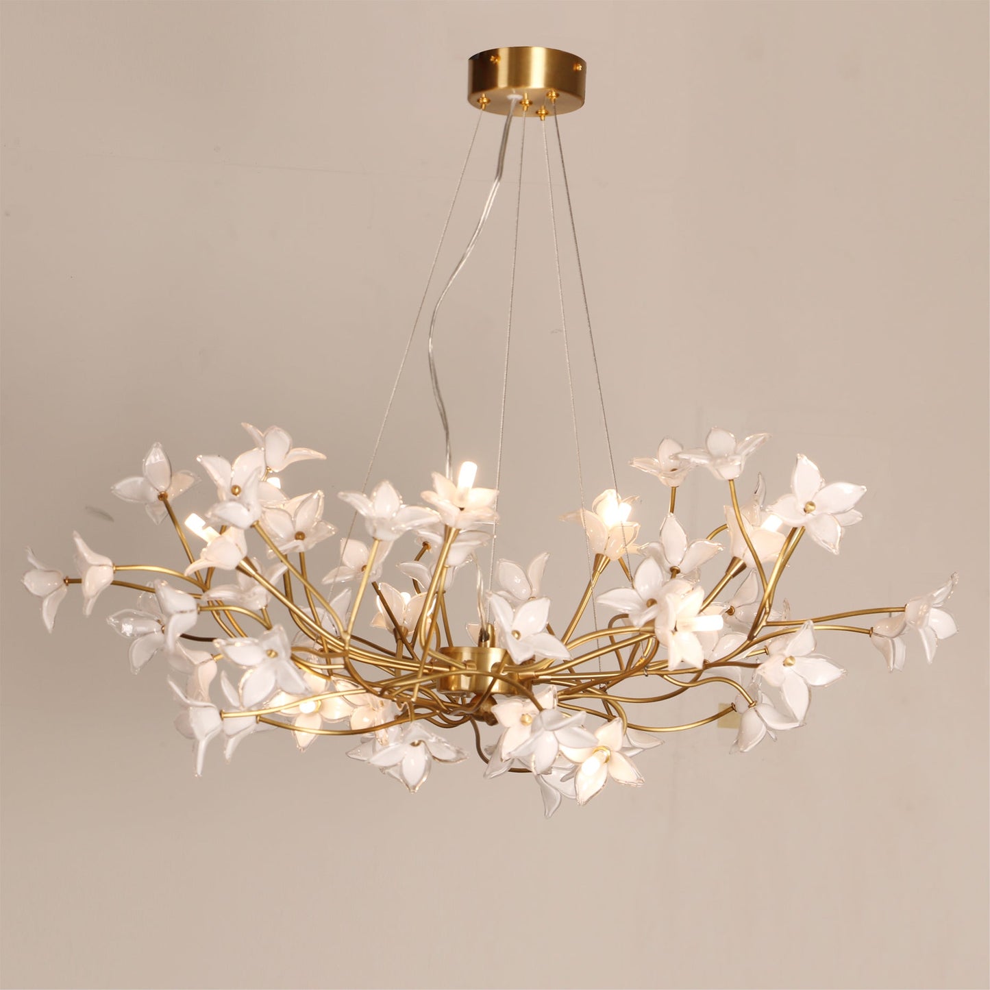 Veitchii Flower Branch Chandelier