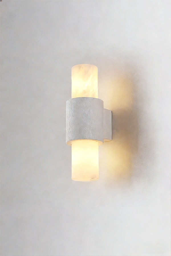 Vertical Alabaster Wall Sconce - view 15 | morylighting