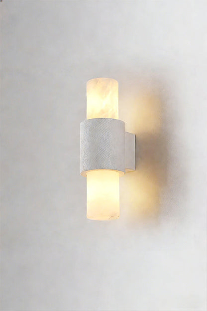 Vertical Alabaster Wall Sconce - view 15 | morylighting