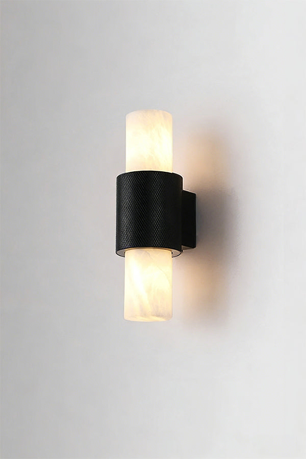 Vertical Alabaster Wall Sconce - view 16 | morylighting