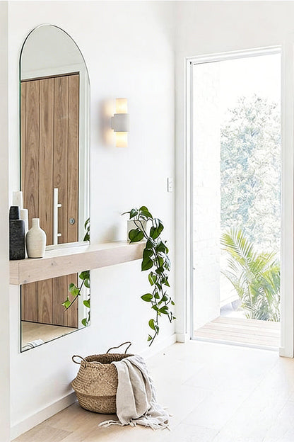 Vertical Alabaster Wall Sconce - view 14 | morylighting