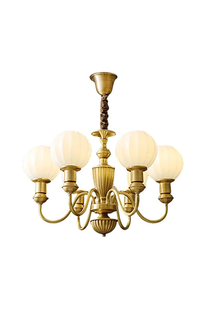 Vintage Brass Chandelier | morylighting