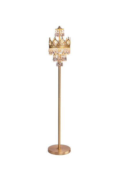 Vintage Crystal Floor Lamp - morylighting