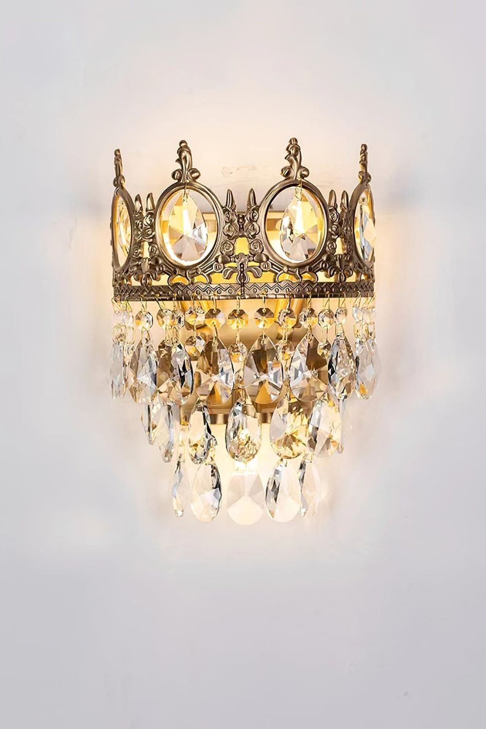 Vintage Crystal Sconce - morylighting