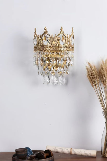 Vintage Crystal Sconce - morylighting