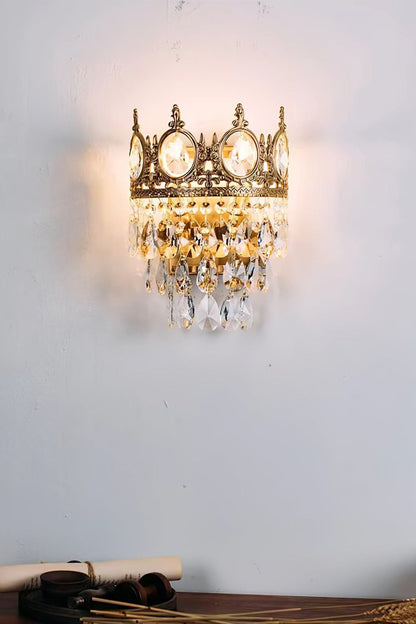 Vintage Crystal Sconce - morylighting