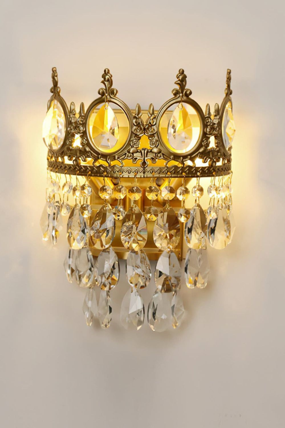 Vintage Crystal Sconce - morylighting