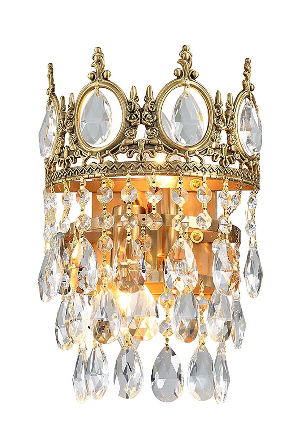 Vintage Crystal Sconce - morylighting