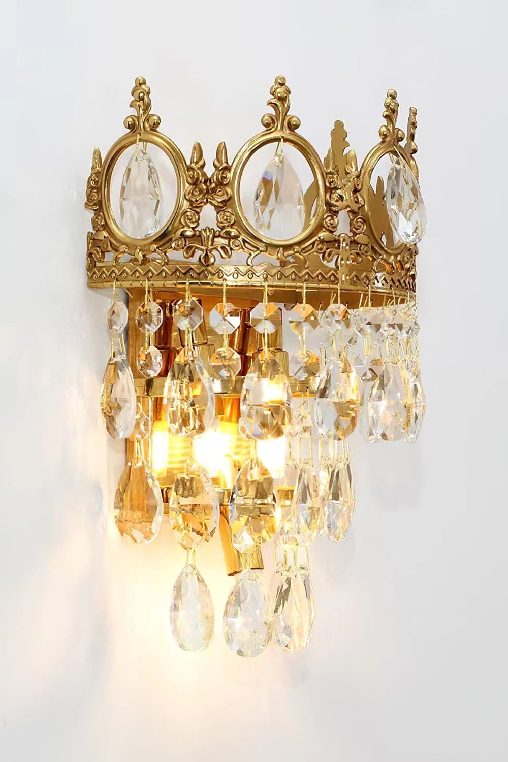Vintage Crystal Sconce - morylighting