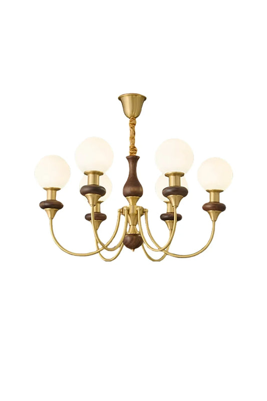Vintage Monique Globe Chandelier | morylighting